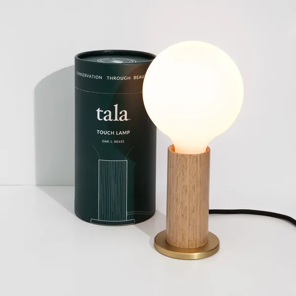 Tala Touch Bordlampe Valnød