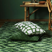 Deva Velvet Pudebetræk 50x50cm Cactus Green
