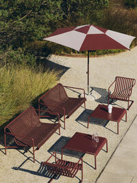 Terrazza Parasol Octagon Off-white / Burgundy