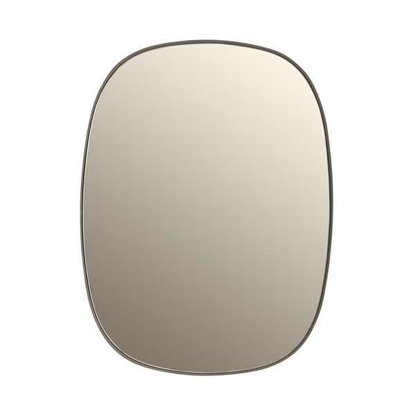 Framed Speil S Taupe