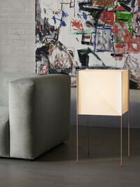 Paper Cube Table Lamp Gulvlampe Hvid
