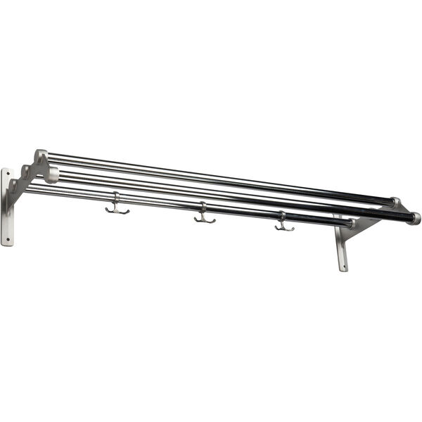 Nostalgi 291 Hattehylde 100 cm Aluminium / Krom