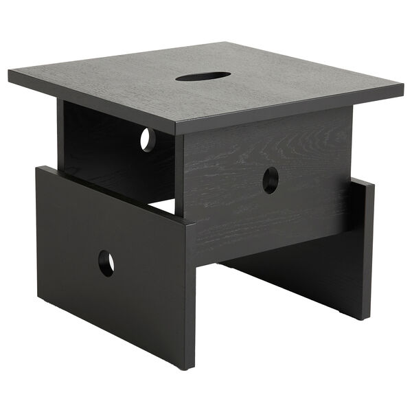 Wood Box Sohvapöytä Musta Tammi