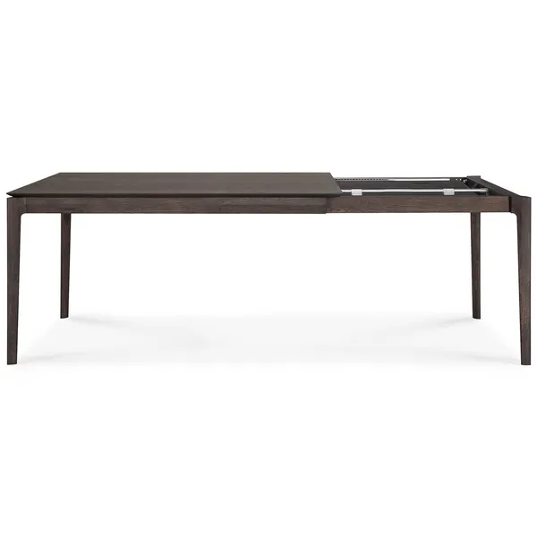 Bok Spisebord Forlængbar Mørkbejdset Eg 140-220 cm