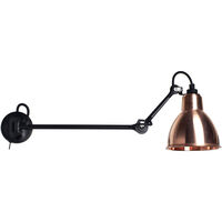 Lampe Gras N°204 L40 SW Væglampe Råt Kobber