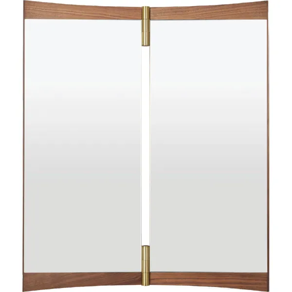 Vanity 2 Väggspegel 59x69 cm Valnöt