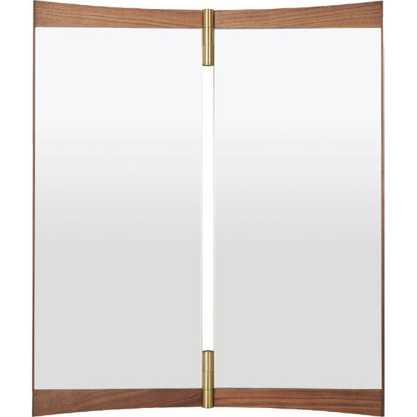 Vanity 2 Väggspegel 59x69 cm Valnöt