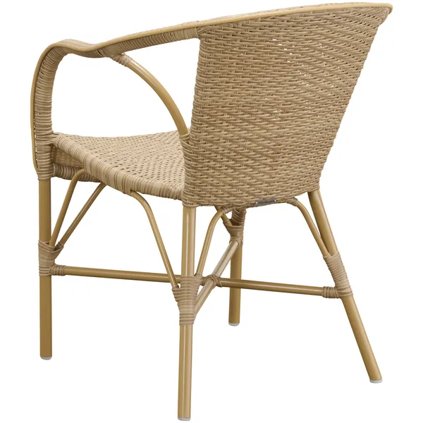 Madeleine Caféstol Outdoor Naturlig / Almond