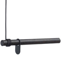 Swing Tøjstativ 50cm Sort/Sort Læder
