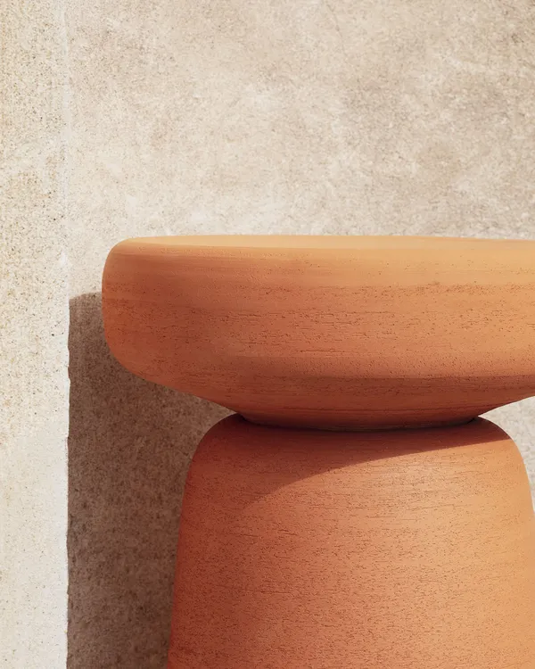 Tototo Side Table Ø50 Terracotta