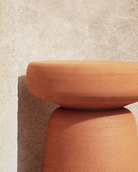 Tototo Side Table Ø50 Terracotta