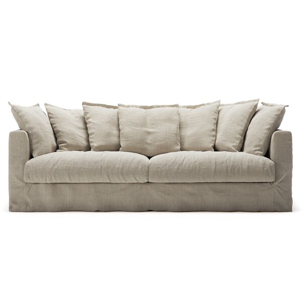 Stopning Til Le Grand Air 3-seter Sofa Lin Natural Blonde
