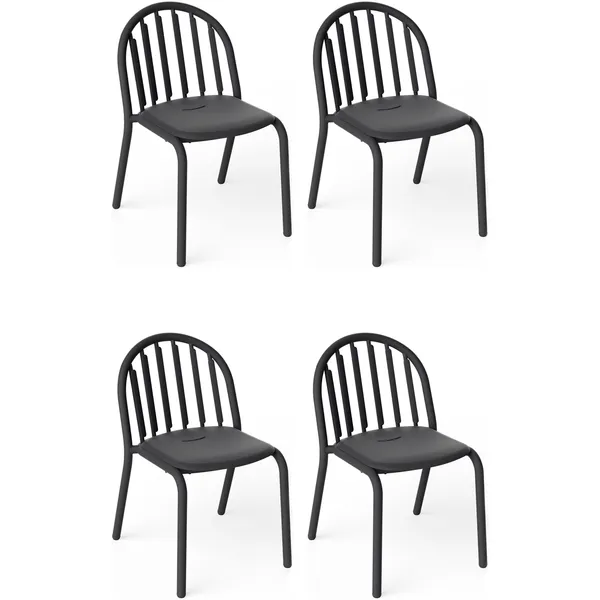 Fred's Stol 4-pack Antracit