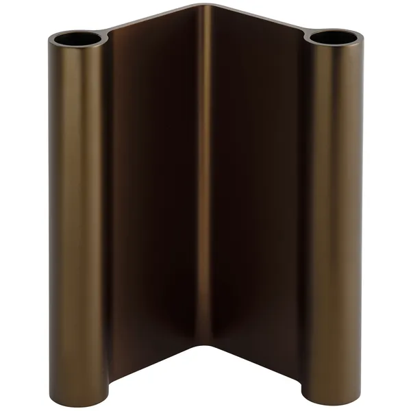 Pair Lysestake 18 cm Brun