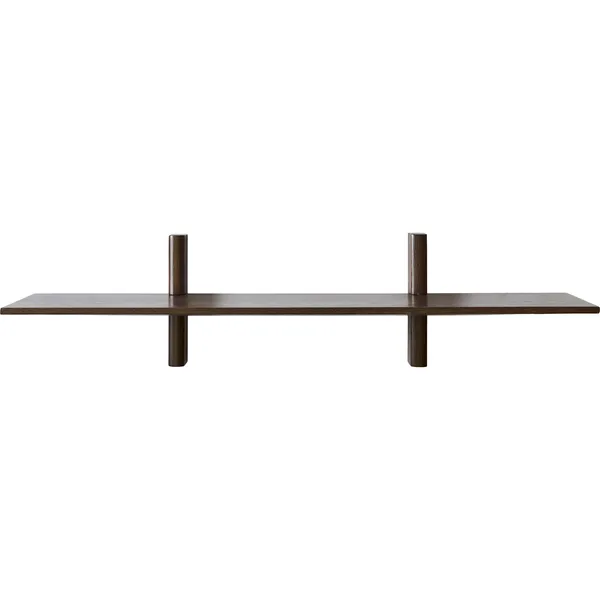 Noir Hylla Enkel 50 cm Mörkbetsad
