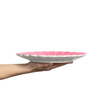 Oyster Tallrik Rosa 28 cm
