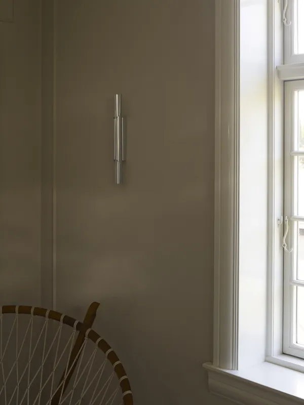 PAN 38 Vegglampe Aluminium