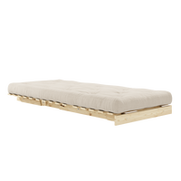 Roots 90 Loungefåtölj Furu / Beige