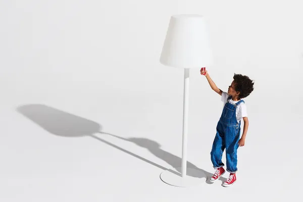 Edison The Giant Gulvlampe Hvit
