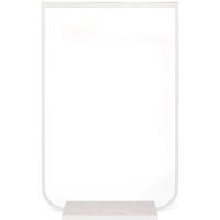 Tati Knagerække 100 cm Hvid / Carrara Marmor