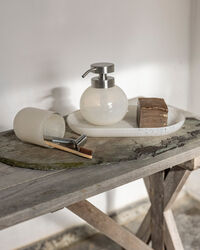 Opal Soap Dispenser Linen