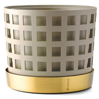 Trio Square Kruka Beige 18 cm / Medium
