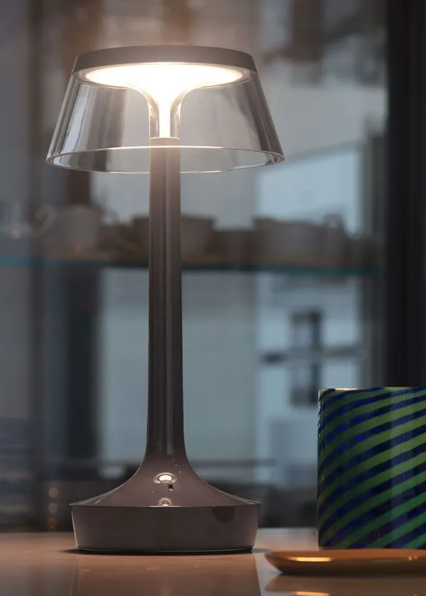 Bon Jour Unplugged Bordlampe Bærbar Stormy Grey