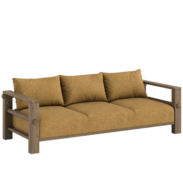 Bare Sofa Bed Carob Brown / Golden Ochre
