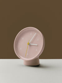 Table Clock (Recycled) Pink