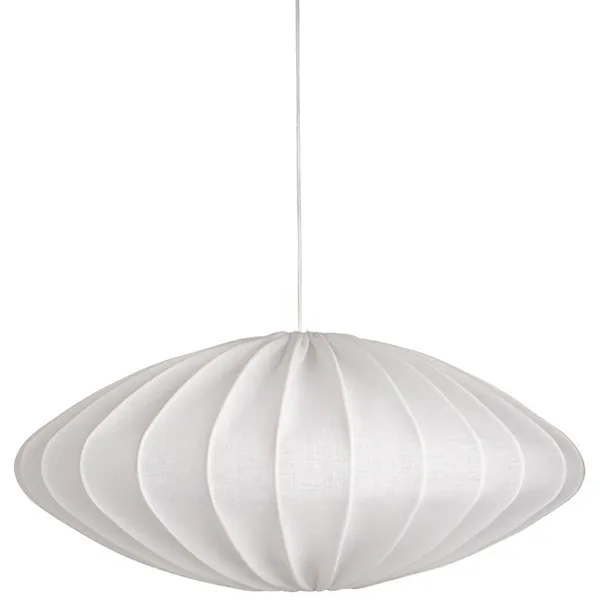 Ellipse 80 Pendel Hør Hvid