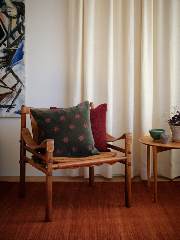 Star Putetrekk 50x50 cm Skogsgrønn