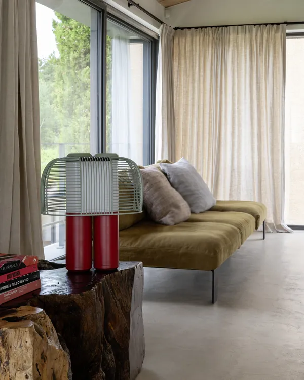 Yasuke Bordslampa Röd / Grön