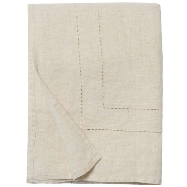 Hemstitched Linen Bedspread 180x280 cm