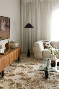 Cannes Gulvlampe Svart