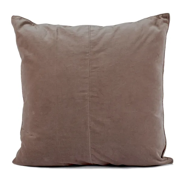 Velvet Pudebetræk 50x50 cm Støvet Rosa