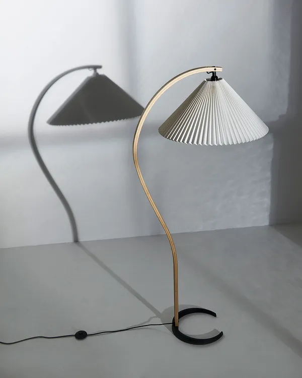 Timberline Gulvlampe Hvit