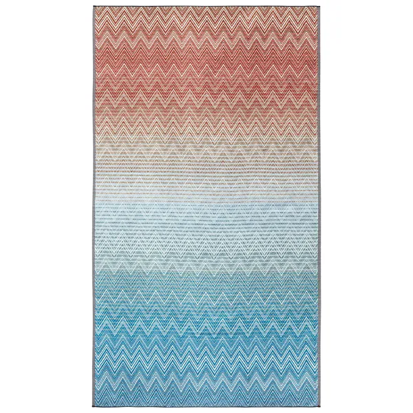 Stone Strandhåndklæde 100x180 cm Flerfarvet