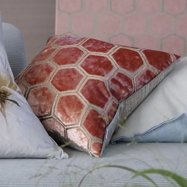 Manipur Tyyny 43x43 cm Coral