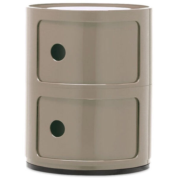 Componibili Classic Oppbevaring Med 2 Rom Dove Grey