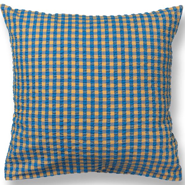 Bæk & Bølge Putevar 60x63 cm Blå/Ochre