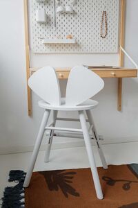 Mouse Juniorstol (3–9 år) Hvit Ask