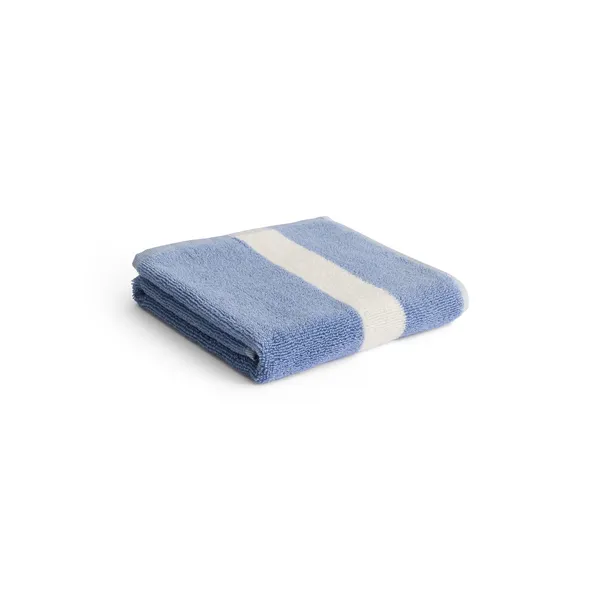 Stripe Towel 40x60 cm Dusty Blue