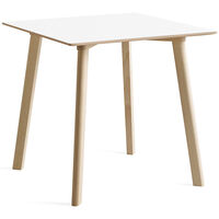 CPH Deux 210 2.0 Bord 75x75 cm Pearl White / Obehandlad Bok