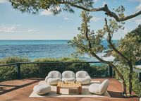 Pacha Outdoor Ottoman Limonta Lorkey 40 Moss Green Fod