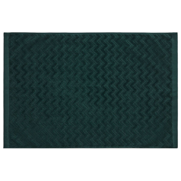 Jacquard Herringbone Badrumsmatta 60x90 cm Tartan Green
