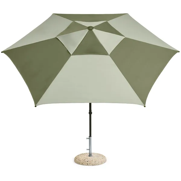 Terrazza Parasol Hexagon Green / Dark Green