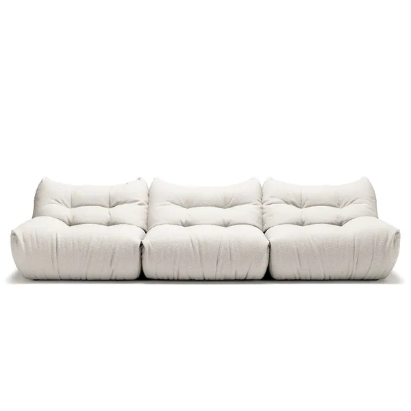 MONO 3-Sitssoffa Steam White
