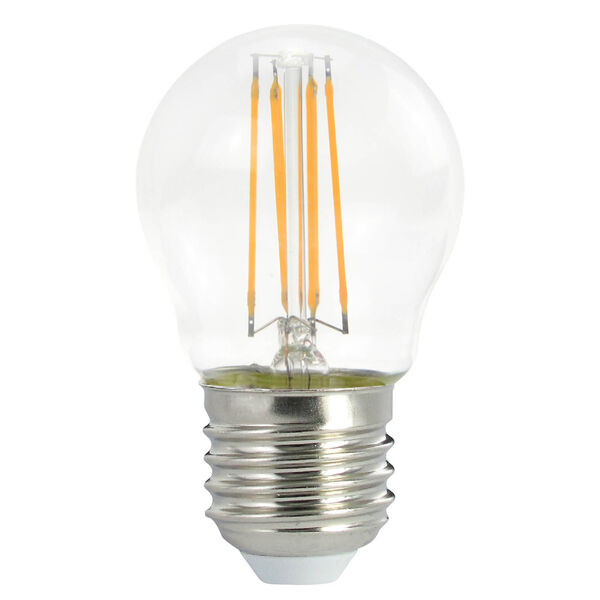 Filament LED E27 2700K 470lm 45W klotlampa
