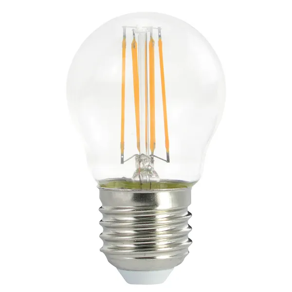 Filament LED E27 2700K 470lm 45W klotlampa