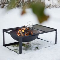 BBQ Fire Pit With Grill Grate